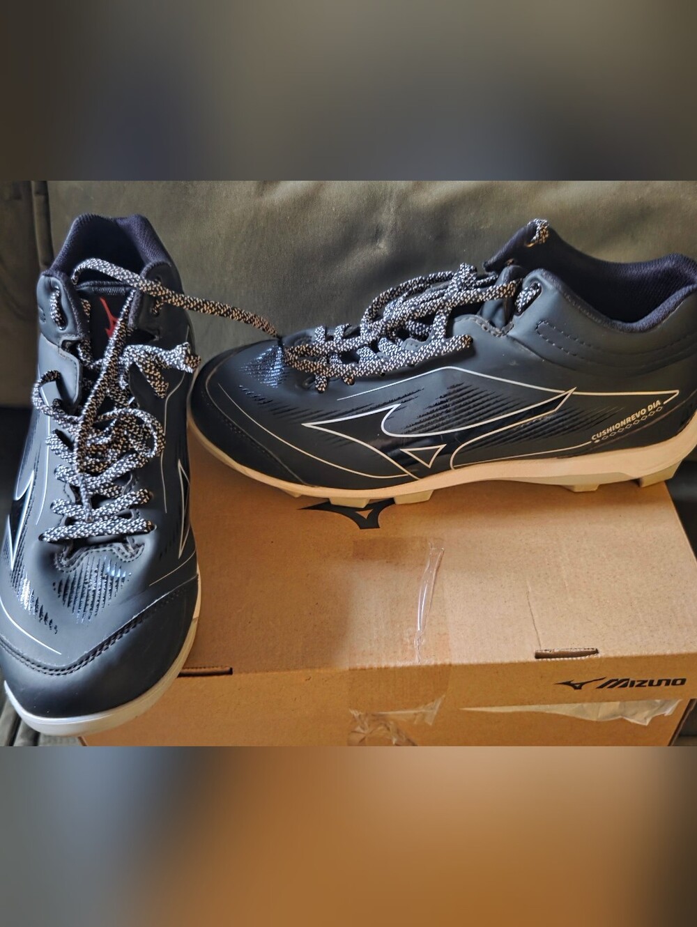 Men's Mizuno CushionRevo Diamond Turf Baseball Cleats 8
